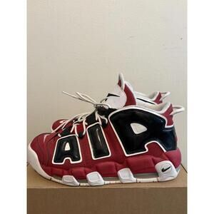 Nike Air More Uptempo '96 Varsity Red Bulls Shoes (Size 11)